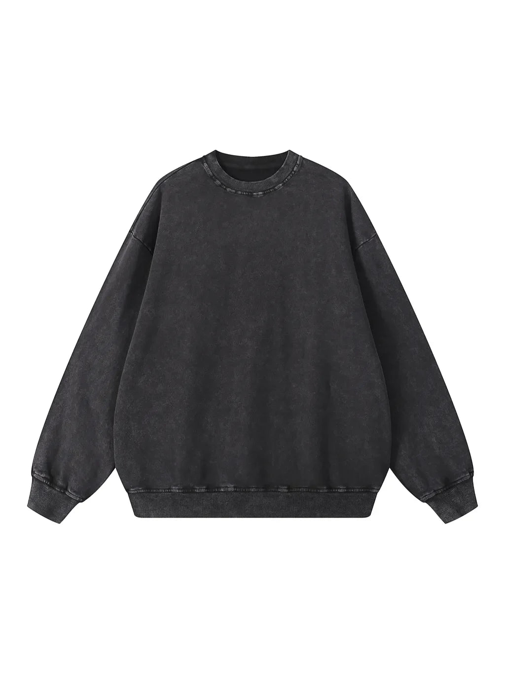 Acid Wash Oversize Sweatshirt