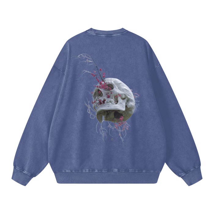 Acid Wash Oversize Sweatshirt - 360 GSM