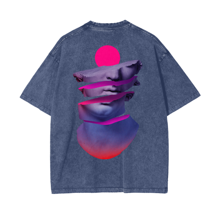 Acid Wash Oversize T-Shirt - 250 GSM