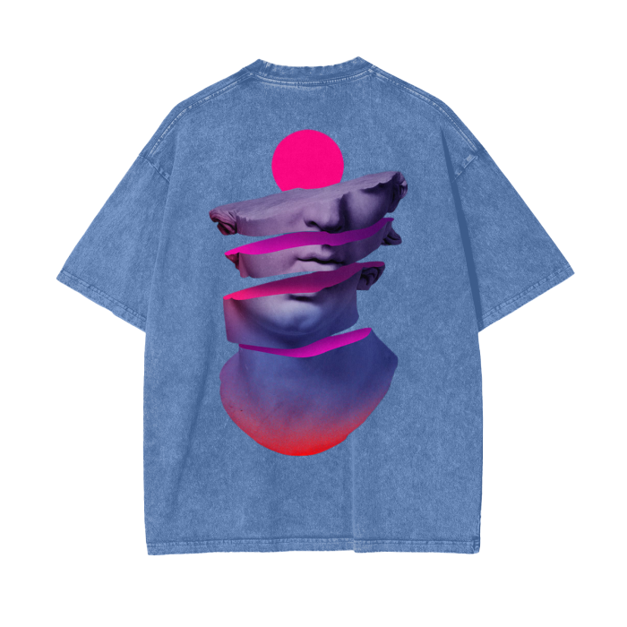 Acid Wash Oversize T-Shirt - 250 GSM