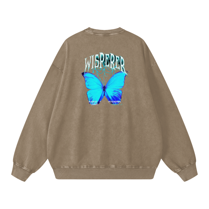 Acid Wash Oversize Sweatshirt - 360 GSM