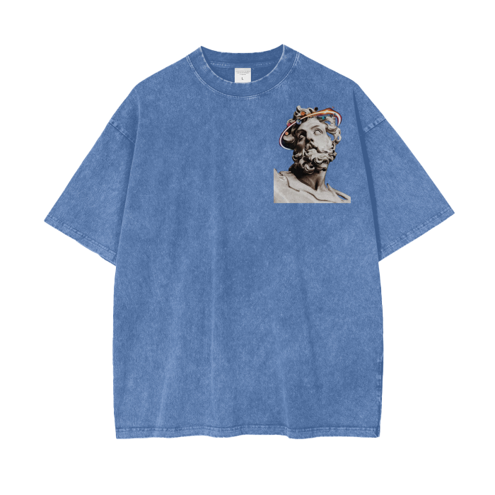 Acid Wash Oversize T-Shirt - 250 GSM