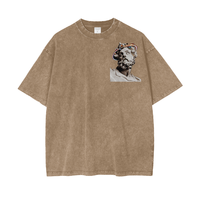 Acid Wash Oversize T-Shirt - 250 GSM