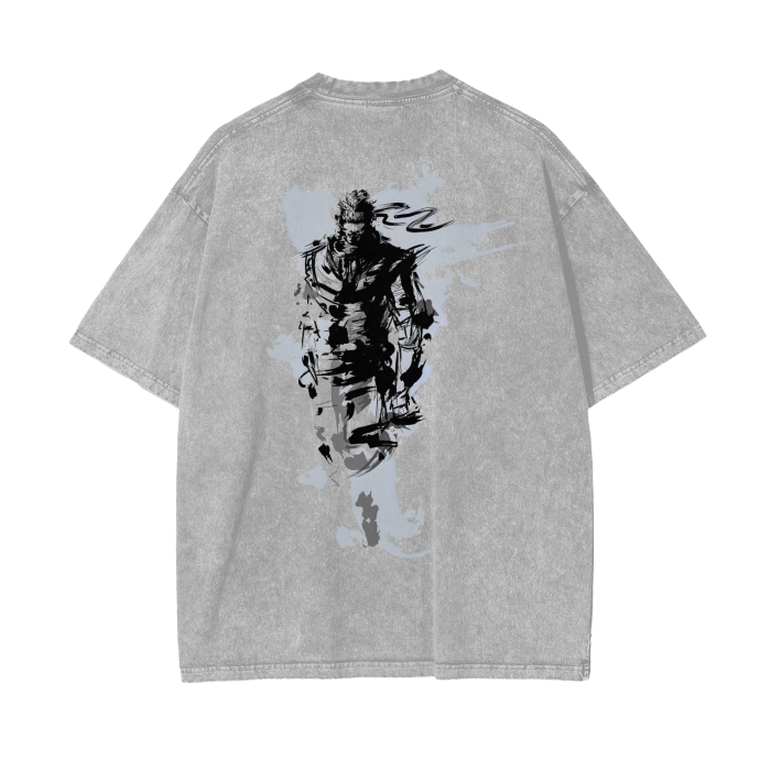 Acid Wash Oversize T-Shirt - 250 GSM