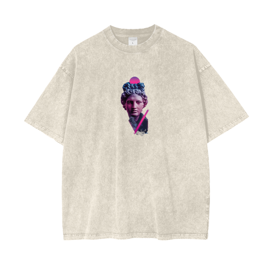 Acid Wash Oversize T-Shirt - 250 GSM