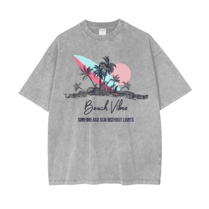 Acid Wash Oversize T-Shirt - 250 GSM