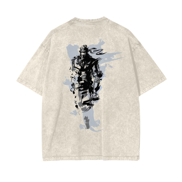 Acid Wash Oversize T-Shirt - 250 GSM