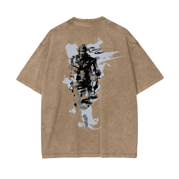 Acid Wash Oversize T-Shirt - 250 GSM