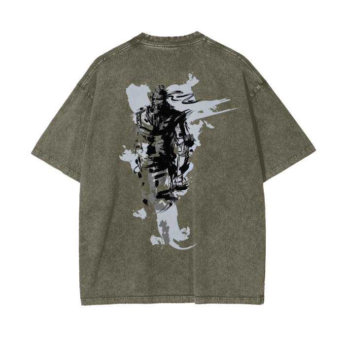 Acid Wash Oversize T-Shirt - 250 GSM